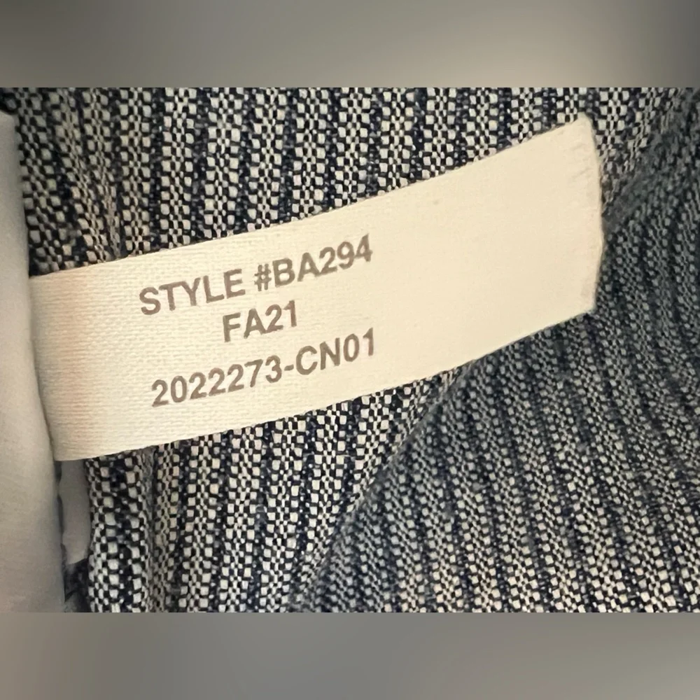 J. Crew Tie-Waist Camp Pant in Indigo Corduroy Size Large - Picture 9 of 11